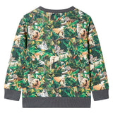 VidaXL Kinderpullover 128 altpetrol