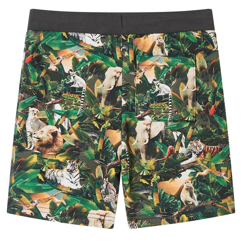 VidaXL Kindershorts mit Kordelzug 104 altpetrol