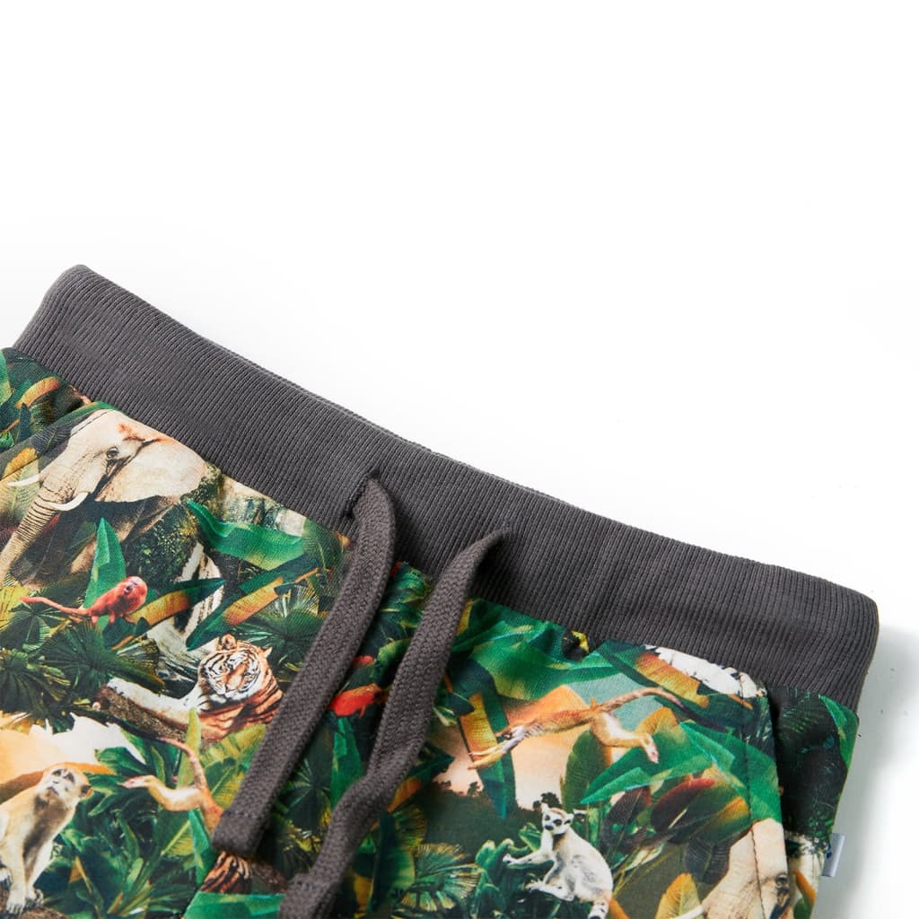 VidaXL Kindershorts mit Kordelzug 116 OudPetrol