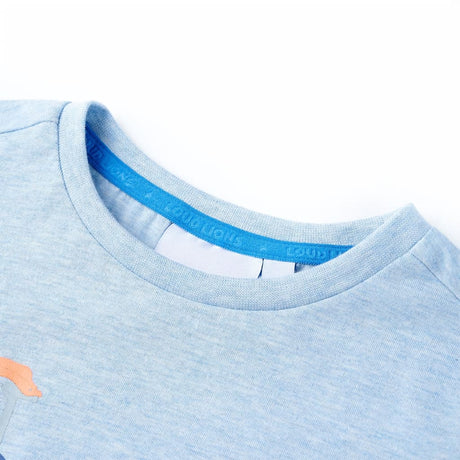 VidaXL Kindershirt 104 soft blue gemischt