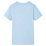 VidaXL Kindershirt 116 softblau gemischt