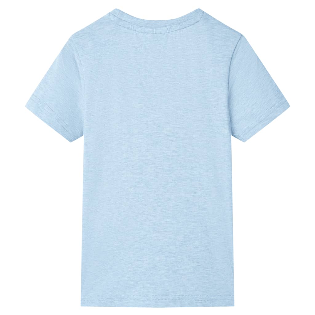 VidaXL Kinderhemd 140 gemischtes weiches Blau