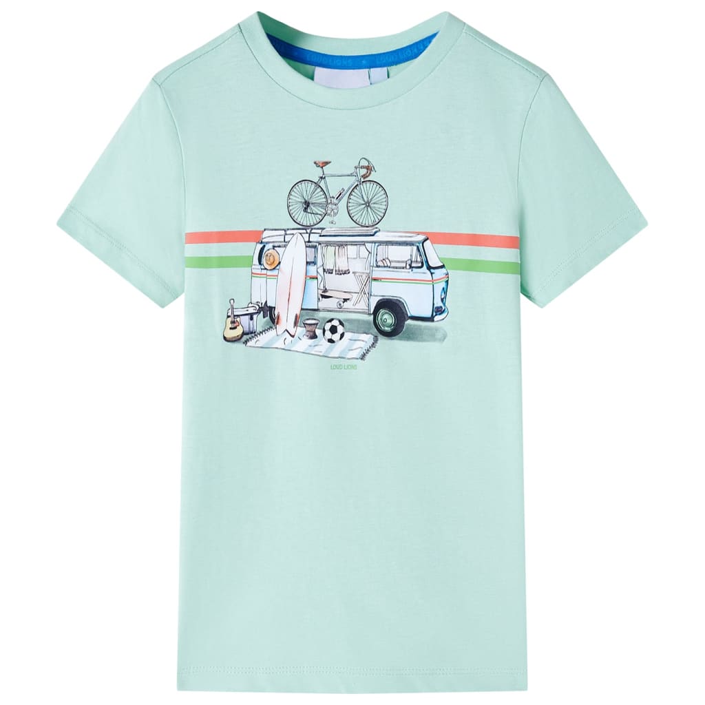 VidaXL Kindershirt 92 hellmint