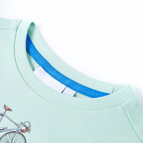 VidaXL Kindershirt 104 helles Mint