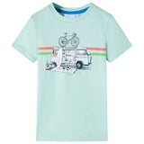 VidaXL Kindershirt 116 hellmint