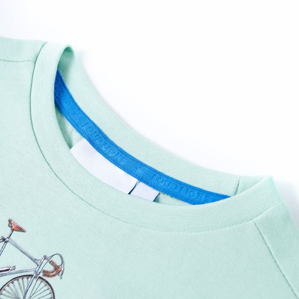 VidaXL Kindershirt 140 helles Mint