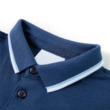 VidaXL Kinderpoloshirt 92 dunkelblau