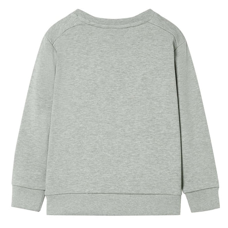VidaXL Kinderpullover 92 hellkhaki meliert