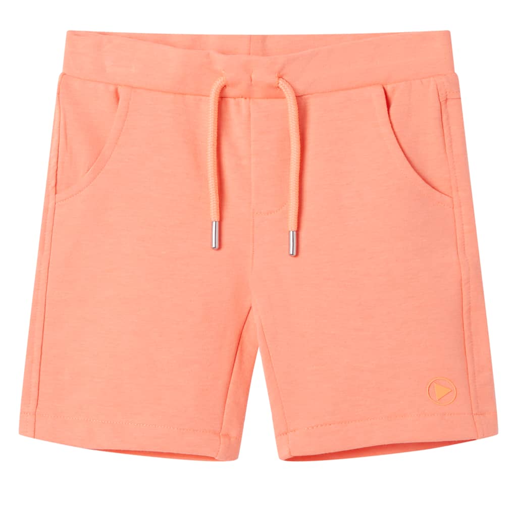 VidaXL Kindershorts mit Kordelzug 92 neonorange