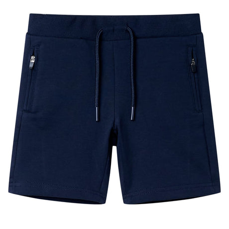 VidaXL Kindershorts 128 Marineblau