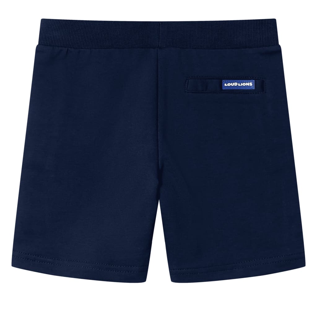 VidaXL Kindershorts 128 Marineblau