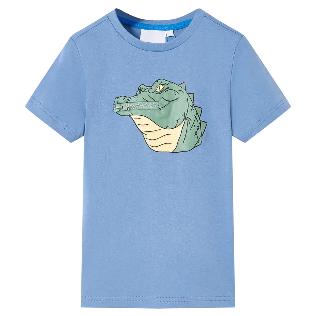 VidaXL Kindershirt 104 mittelblau
