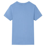 VidaXL Kindershirt 104 mittelblau