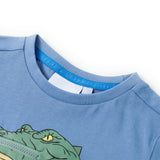VidaXL Kindershirt 104 mittelblau