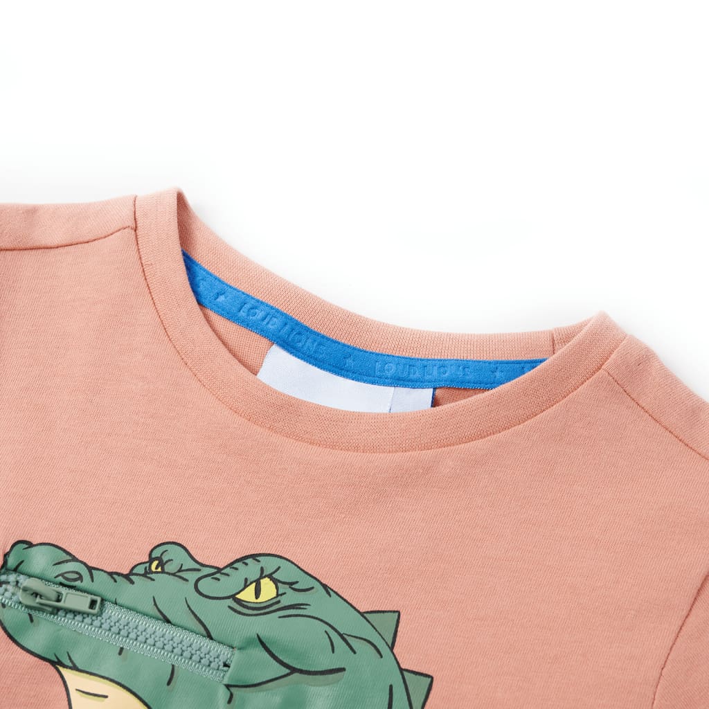 VidaXL Kindershirt 92 hellorange
