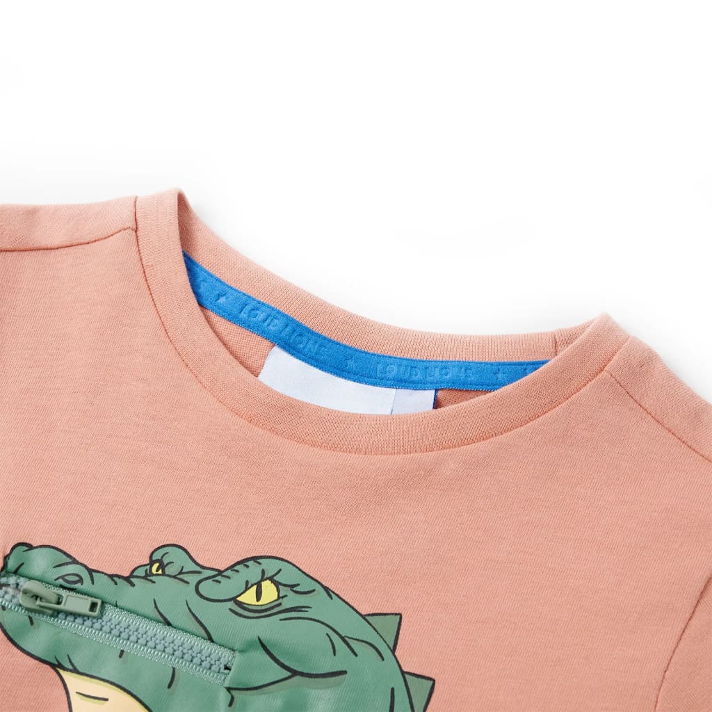 VidaXL Kindershirt 128 hellorange