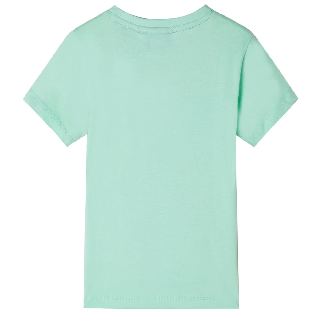 VidaXL Kindershirt mit kurzen Ärmeln 92 Hellgrün