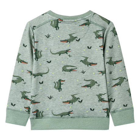 VidaXL Kinderpullover 104 hellkhaki meliert