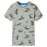 VidaXL Kinderhemd 128 gemischtes helles Khaki