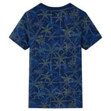 VidaXL Kinderhemd 92 Marineblau
