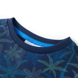VidaXL Kinderhemd 128 Marineblau