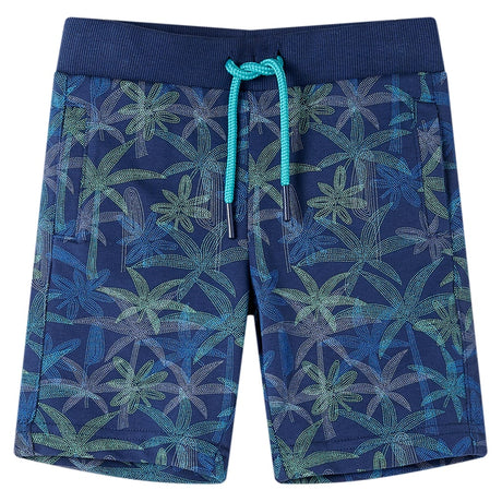 VidaXL Kindershorts mit Kordelzug 116 Marineblau