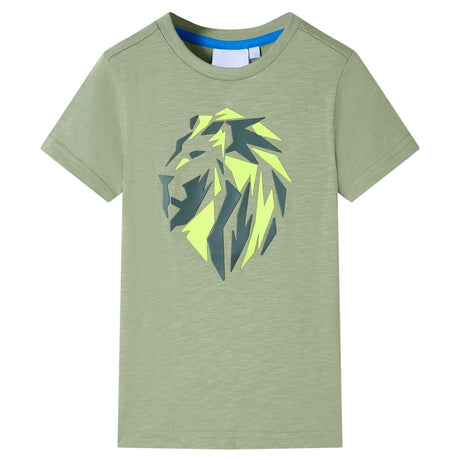 VidaXL Kindershirt 116 helles Khaki