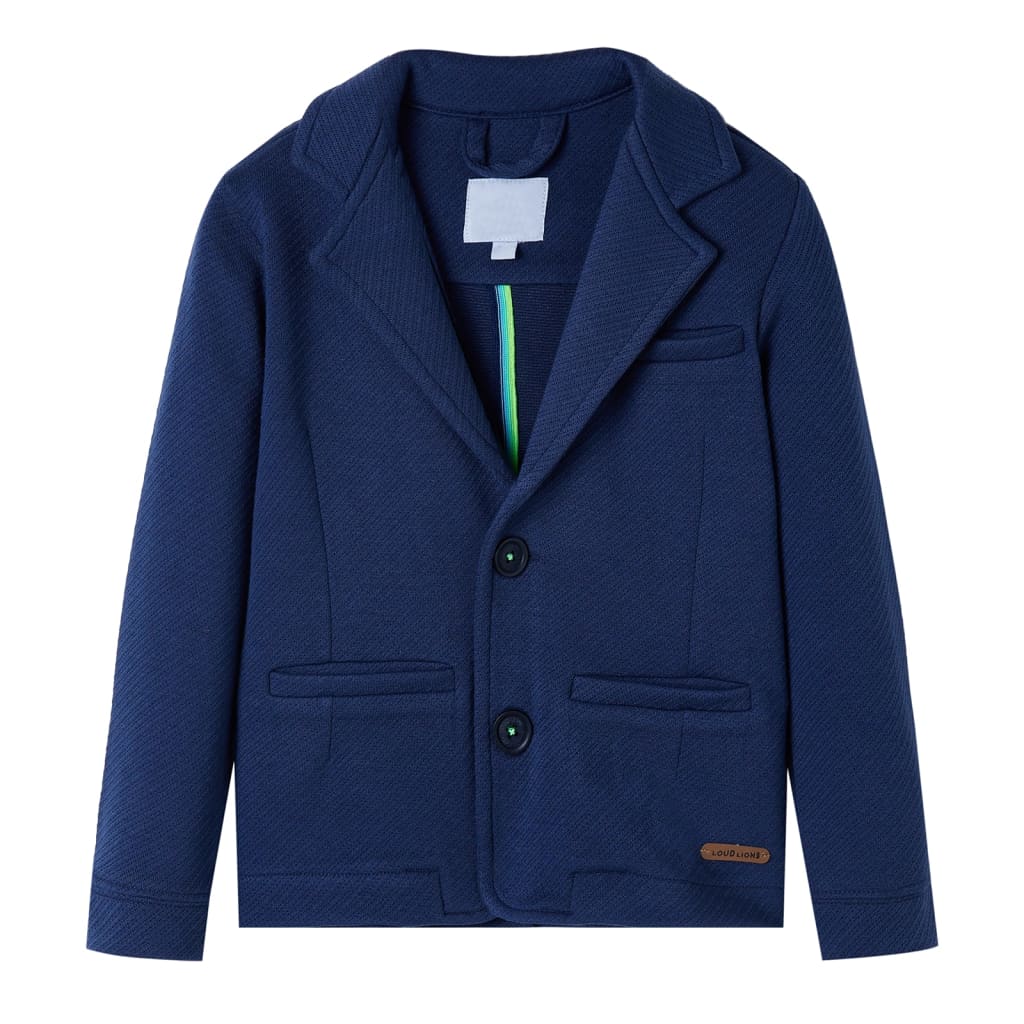 VidaXL Kinderanzug 128 dunkelblau