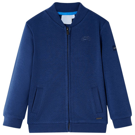 VidaXL Kinderweste mit Reißverschluss 104 Marineblau