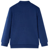 VidaXL Kinderweste mit Reißverschluss 104 Marineblau