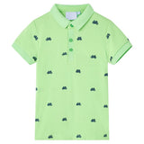 VidaXL Kinder-Poloshirt 104 neongrün