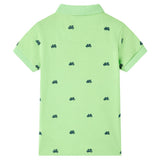 VidaXL Kinderpoloshirt 140 neongrün