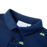VidaXL Kinderpoloshirt 92 Marineblau
