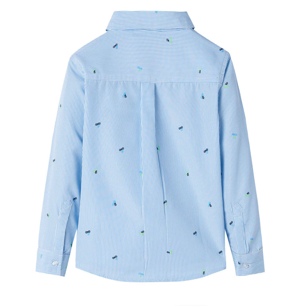 VidaXL Kindershirt 128 Hellblau