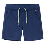 VidaXL Kindershorts mit Kordelzug 116 dunkelblau