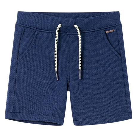 VidaXL Kindershorts mit Kordelzug 128 dunkelblau