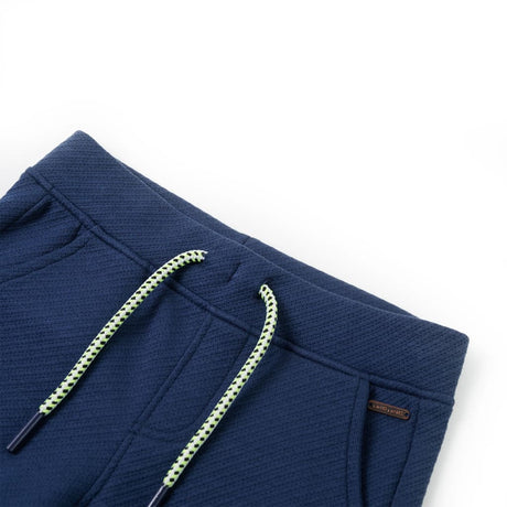 VidaXL Kindershorts mit Kordelzug 128 dunkelblau