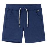 VidaXL Kindershorts mit Kordelzug 140 dunkelblau