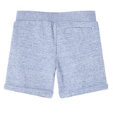 VidaXL Kindershorts mit Kordelzug 140 melange blau