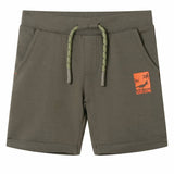 VidaXL Kindershorts mit Kordelzug 104 dunkles Khaki