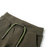 VidaXL Kindershorts mit Kordelzug 116 dunkles Khaki
