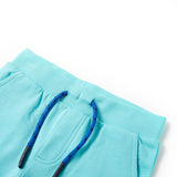 VidaXL Kindershorts mit Kordelzug 116 Meeresblau