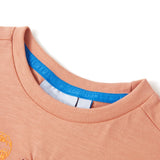VidaXL Kindershirt mit kurzen Ärmeln 92 Hellorange