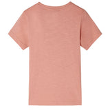 VidaXL Kindershirt mit kurzen Ärmeln 140 Hellorange