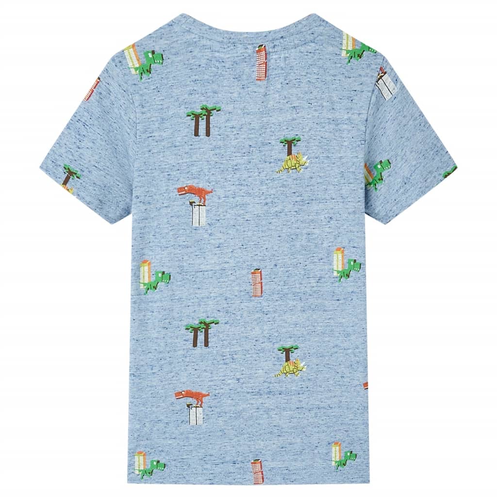 VidaXL Kinderhemd 104 blau gemischt