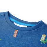 VidaXL Kinderhemd 104 dunkelblau gemischt