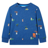 VidaXL Kinderpullover 116 dunkelblau gemischt
