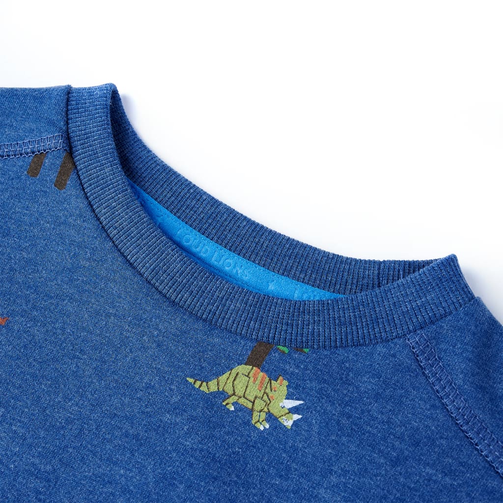 VidaXL Kinderpullover 116 dunkelblau gemischt