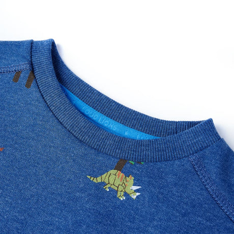 VidaXL Kinderpullover 116 dunkelblau gemischt