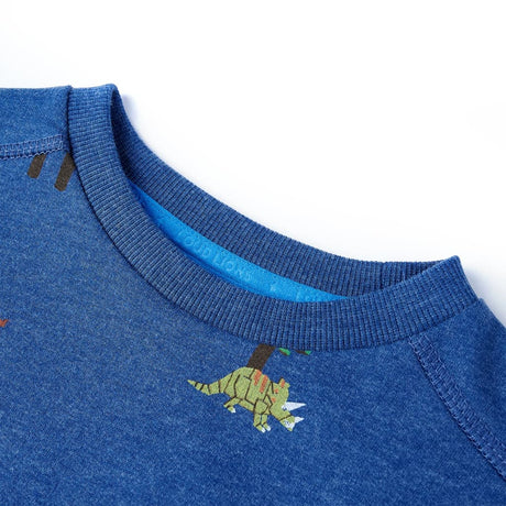 VidaXL Kinderpullover 128 dunkelblau gemischt
